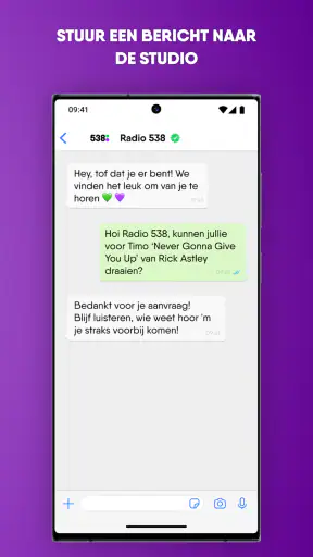 Radio 538 screenshot