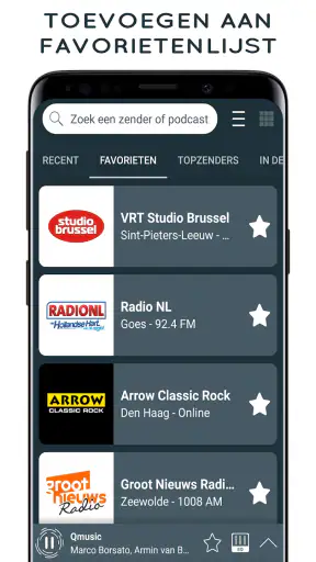 Radio Luisteren Nederland App screenshot
