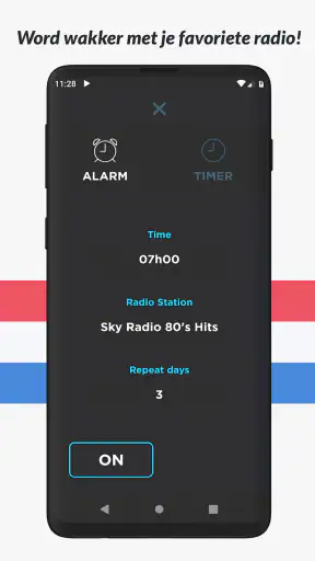 Radio Nederland: Radio FM app screenshot