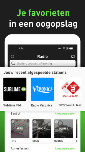 radio.net - radio en podcast screenshot