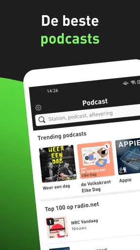 radio.net - radio en podcast screenshot