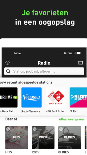 radio.net - radio en podcast screenshot