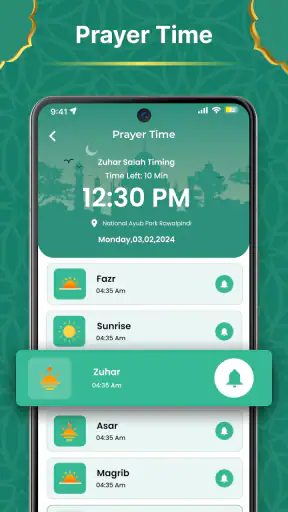 Ramadan Tijdschema 2025 screenshot