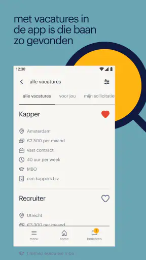 Randstad NL Uitzendbureau screenshot
