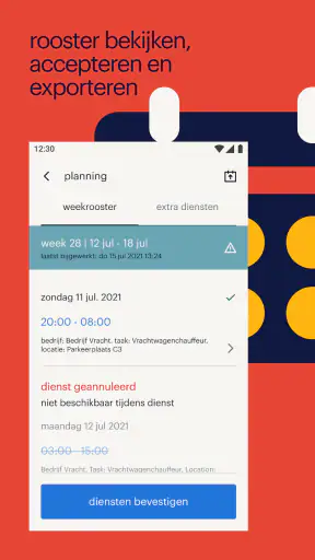 Randstad NL Uitzendbureau screenshot