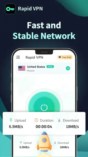 Rapid VPN - Veilig Proxy screenshot