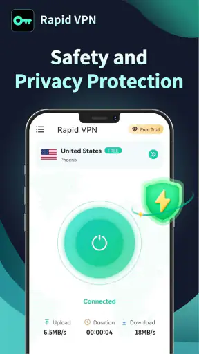 Rapid VPN - Veilig Proxy screenshot