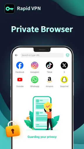 Rapid VPN - Veilig Proxy screenshot