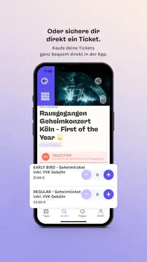 Rausgegangen: Events entdecken screenshot