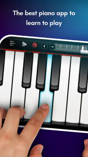 Real Piano muzikaal e-keyboard screenshot