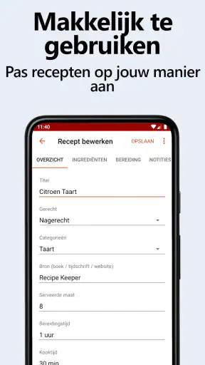 Recipe Keeper screenshot