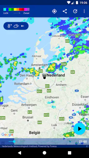 Regen Alarm (Rain Alarm) screenshot