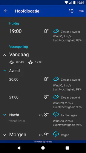 Regen Alarm (Rain Alarm) screenshot