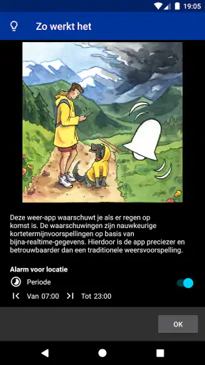 Regen Alarm (Rain Alarm) screenshot
