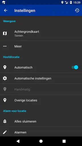 Regen Alarm (Rain Alarm) screenshot