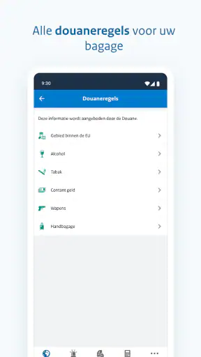 Reisapp screenshot