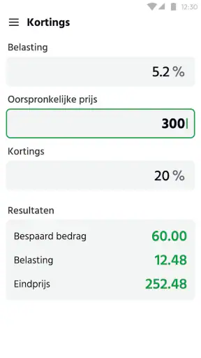 Rekenmachine: Calculator screenshot