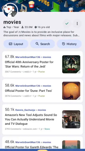 Relay for reddit screenshot