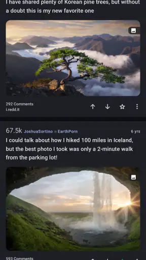 Relay for reddit screenshot
