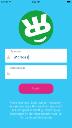 Rep en Roer Oefenapp screenshot
