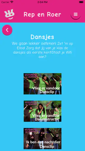 Rep en Roer Oefenapp screenshot