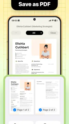 Resume Builder - CV Maker screenshot