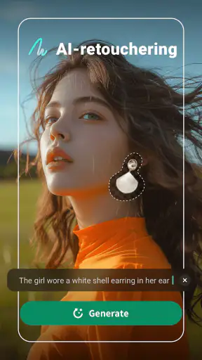Retouch - Objecten verwijderen screenshot