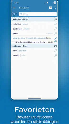 Reverso vertalen en leren screenshot