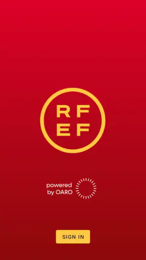 RFEF Tickets screenshot