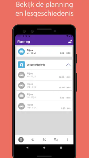 RijbewijsApp screenshot