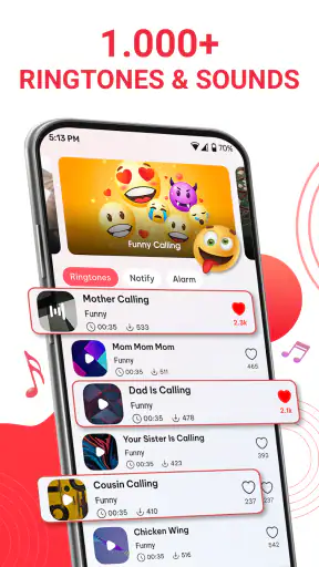 Ringtones Songs for Android screenshot