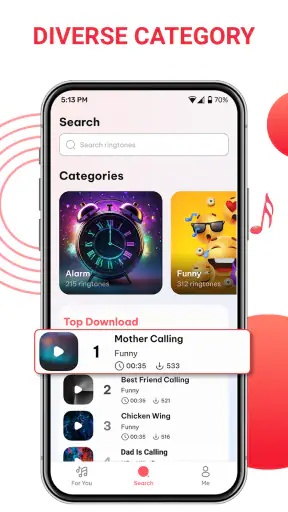 Ringtones Songs for Android screenshot