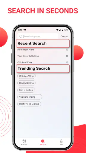 Ringtones Songs for Android screenshot