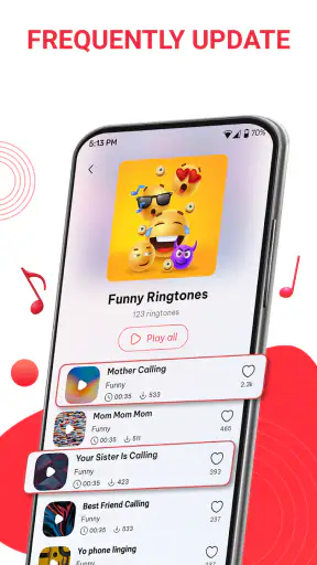 Ringtones Songs for Android screenshot