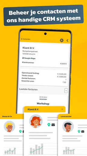 Rompslomp boekhouden & factuur screenshot