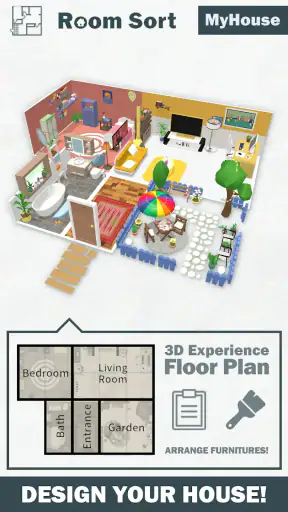 Room Sort - Floor Plan Game screenshot