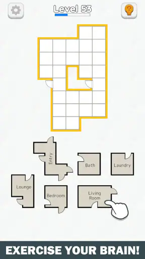 Room Sort - Floor Plan Game screenshot