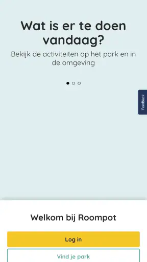 Roompot screenshot