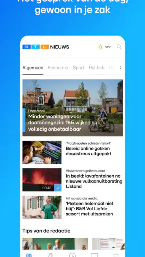 RTL Nieuws & Entertainment screenshot