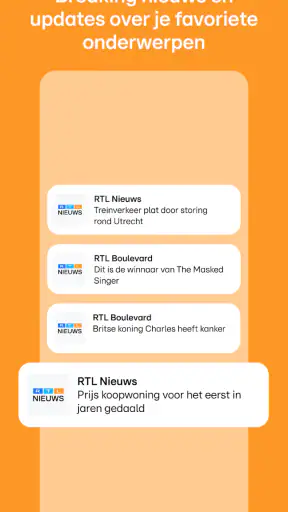 RTL Nieuws & Entertainment screenshot