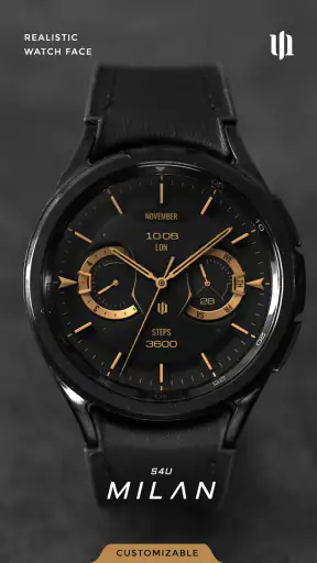 S4U Milan - Luxury watch face screenshot