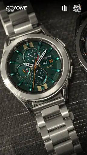 S4U RC ONE - Retro watch face screenshot