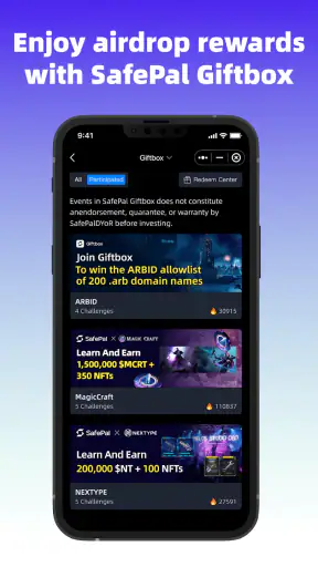 SafePal: Crypto Wallet BTC NFT screenshot