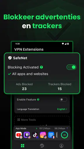 SafeShell VPN - Snel Streamen screenshot