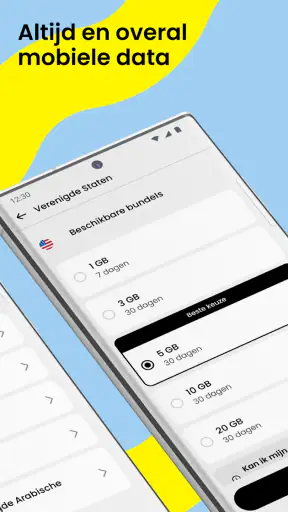 Saily: eSIM voor op reis screenshot