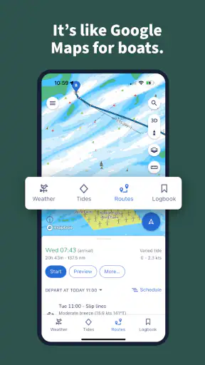Savvy Navvy Boating Navigation screenshot