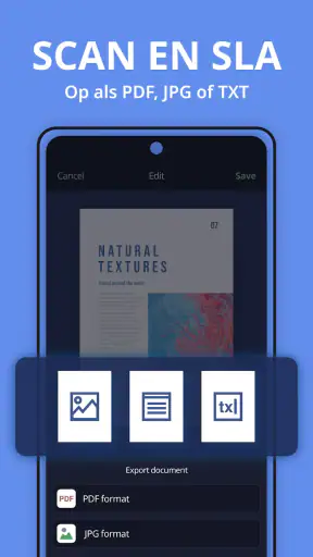 Scan Shot: PDF-scanner en OCR screenshot