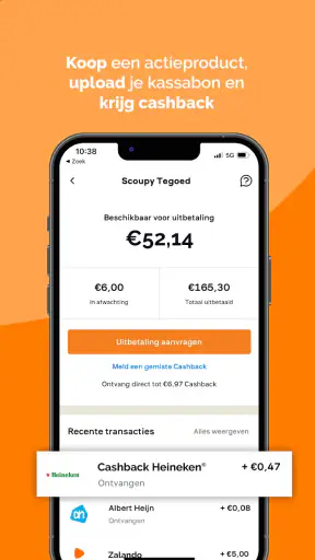 Scoupy - voordeel en cashback screenshot
