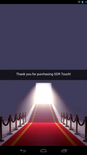 SDR Touch Key screenshot