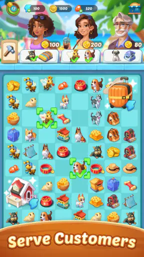 Seaside Escape®: Merge & Story screenshot